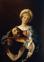 Reni, Guido - Salome holding the head of John the Baptist