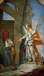 Tiepolo, Giambattista - The appearance of the angel before Sarah