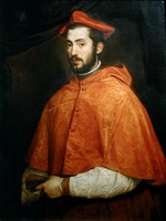 Titian - Portrait of Cardinal Alessandro Farnese