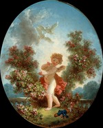 Fragonard, Jean Honoré - L'Amour en sentinelle