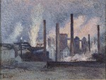 Luce, Maximilien - Aciérie à Charleroi (Steelworks in Charleroi)