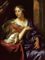 Schalcken, Godfried Cornelisz - Portrait of Françoise van Diemen
