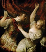 Titian - Tarquinius and Lucretia