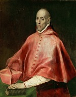 El Greco, Dominico - Portrait of Cardinal Juan Pardo de Tavera