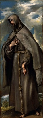 El Greco, Dominico - Saint Francis of Assisi