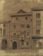 Wiesböck, Carl L. - House where Mozart died, on Rauhensteingasse in Vienna