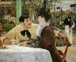 Manet, Édouard - At the Père Lathuille Restaurant (Chez le père Lathuille, en plein air)  