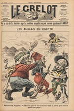 Anonymous - The English in Egypt. Caricature from Le Grelot, March 22, 1896
