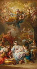 Conca, Sebastiano - The Nativity of the Virgin