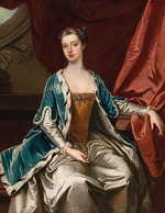 Kneller, Sir Gotfrey - Portrait of Lady Mary Wortley Montagu (1689-1762)