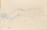 Klimt, Gustav - Female semi-nude