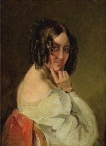 Saar, Karl (Carl) von - Baroness Therese von Droßdik, née Malfatti (1792-1851) 