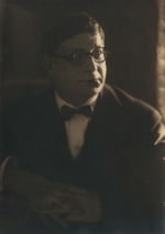 Reichelt, Elfriede - Portrait of the Architect Hans Poelzig (1869-1936)