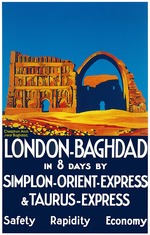 Broders, Roger - London - Baghdad. Simplon-Orient-Express