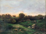 Daubigny, Charles-François - Landscape at Barbizon