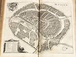 Merian, Matthäus, the Elder - Map of Moscow. From: Newe Archontologia cosmica by Johann Ludwig Gottfried 