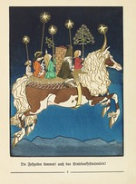 Kreidolf, Ernst - Illustration for Der Buntscheck by Richard Dehmel