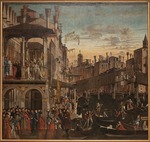 Carpaccio, Vittore - Miracle of the Holy Cross at the Ponte di Rialto
