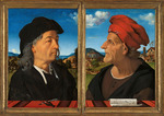 Piero di Cosimo - Portraits of Giuliano and Francesco Giamberti da Sangallo