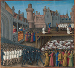 Colombe, Jean - Massacre of the Saracen prisoners, ordered by King Richard the Lionheart, 1191