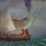Redon, Odilon - La Voile grise (The Gray Sail)
