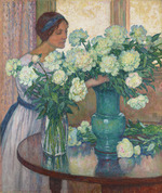 Rysselberghe, Théo van - Les Pivoines blanches (White peonies)