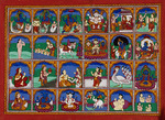 Anonymous - Vishnu and his ten avatars