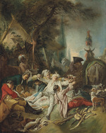 Boucher, François - Rest on the hunt