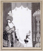 Beardsley, Aubrey - The Lady with the Monkey