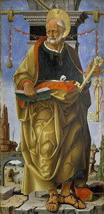 Francesco del Cossa - Polittico Griffoni: Saint Peter