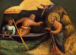 Veneziano, Lorenzo - Calling of the Apostles Peter and Andrew (Predella Panel)