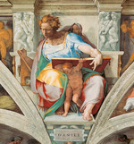Buonarroti, Michelangelo - Prophets and Sibyls: Daniel (Sistine Chapel ceiling in the Vatican)