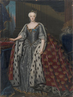 Møller, Andreas - Sophie Magdalene of Brandenburg-Kulmbach (1700-1770), queen of Denmark and Norway