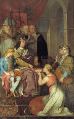 Abildgaard, Nicolai Abraham - Christian I Proclaiming Holstein a Duchy in 1474