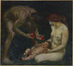 Stuck, Franz, Ritter von - Adam and Eve (The Family)