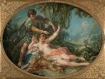 Boucher, François - Sylvia freed by Aminta  