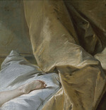 Boucher, François - Étude de pied pour l'Odalisque blonde