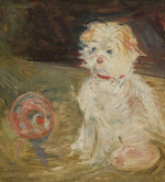 Morisot, Berthe - Chien au ballon