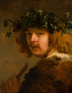 Backer, Jacob Adriaensz. - Shepherd with a flute (Self-Portrait)