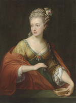 Batoni, Pompeo Girolamo - Portrait of Alexandra Evtikhievna Demidova (1724-1789) as Cleopatra