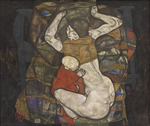 Schiele, Egon - Young mother