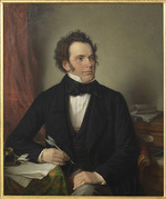 Rieder, Wilhelm August - Portrait of Franz Schubert (1797-1828)