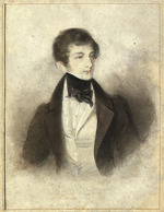 Agricola, Karl Joseph Aloys - Portrait of the pianist and composer Sigismund Thalberg (1812-1871) 