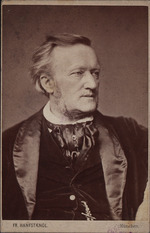 Hanfstaengl, Franz - Portrait of the Composer Richard Wagner (1813-1883)