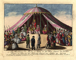 Loeschenkohl, Johann Hieronymus - The deposition of the Pasha of Khotyn by the Prince Josias of Saxe-Coburg and General Ivan Saltykov in September 1788