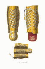 Solntsev, Fyodor Grigoryevich - Greaves. From the Antiquities of the Russian State