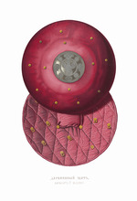 Solntsev, Fyodor Grigoryevich - Wooden round shield. From the Antiquities of the Russian State