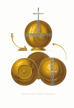 Solntsev, Fyodor Grigoryevich - Globus cruciger of Tsar Peter I. From the Antiquities of the Russian State