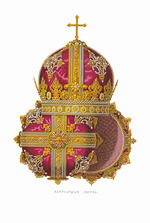 Solntsev, Fyodor Grigoryevich - Mitre of the Patriarch. From the Antiquities of the Russian State