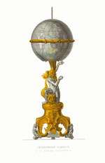 Solntsev, Fyodor Grigoryevich - Globe of Tsar Alexei Mikhailovich. From the Antiquities of the Russian State